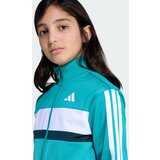 Adidas Športna trenirka 'Seasonal Essentials Tiberio' turkizna / črna / bela | Shoptok.si
