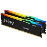 Kingston dimm DDR5 64GB (2x32GB kit) 6000MT/s KF560C36BBE2AK2-64 fury beast rgb expo | ePonuda.com