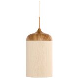 Light & Living Viseča svetilka v naravni barvi s tekstilnim senčilom ø 22 cm Dania – Cene