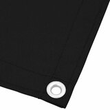 Balkonski zaslon crni 75x800 cm 100 % poliester Oxford | shoptok.hr