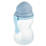 Canpol Active Cup Sport Cup With Flip-Top Straw Blue čašica 370 ml