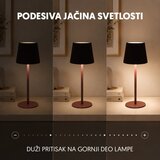 Prosto braon stona punjiva LED lampa CCT 800mAh | Eponuda.com