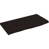  Kupaonska radna ploča tamnosmeđa 60x30x2 cm tretirano drvo | shoptok.hr