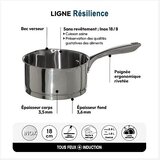 Five LONAC RESILIENCE 18 CM, INOX | shoptok.hr