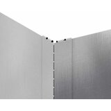  Ograda oko Travnjaka 4 kom. 60 x 60 x 20 cm Čelik Srebrna | shoptok.hr
