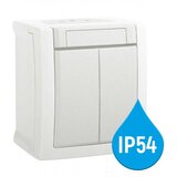 Panasonic Serijski prekidač beli OG 10A 250V IP54 WPTC4009-2WH EU2 PACIFIC | Eponuda.com