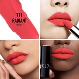 Dior Rouge dugotrajni ruž za usne punjiva nijansa 771 Radiant Velvet 3,5 g | shoptok.hr