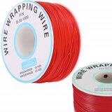 Rosfix Kynar Nizkonapetostni Kabel – Rdeč, 0,25 Mm Žica, 0,6 Mm Izolacija, 200 M Dolžina, PVC | Do 105 °C, 300 V, (5000243705) Cene