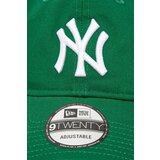 New Era Pamučna kapa sa šiltom boja: zelena, bez uzorka, 60235267 | shoptok.hr