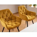 Molarem Home Stolica Cherry-bež,baršun mat | shoptok.hr