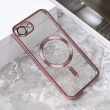 Torbica Magsafe Lux za iPhone 16E roze