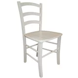 Stol stolica paesana-masivno sjedite-bijela