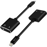 AVIZAR iPhone Lightning na 3,5 mm vticnico in Lightning Audio in adapter za polnjenje, HL-096 - crn, (20618077) Cene