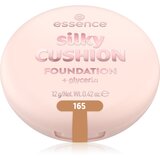 Essence silky CUSHION FOUNDATION tekoči puder v gobici s srednjo prekrivnostjo odtenek 165 12 g Cene