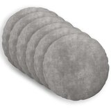  Presvlaka za jastuk 6 kom. HEERLEN Svjetlosiva Promjer 40 cm - Osnovni Ø 40 cm 6 | shoptok.hr