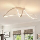 Brilagi led plafonski luster sa prigušivačem twister LED/60W/230V 3000-6000K bež+daljinski upravljač | Eponuda.com