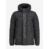 Jack & Jones Black Boys Winter Quilted Speed Jack - Boys | ePonuda.com