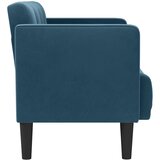  Dvosjed Plavi 111 cm Baršun | Eponuda.com