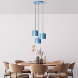 Opviq duz - 195Light blue - 3 light blue chandelier Cene