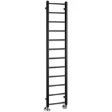 kupatilski radijator dina 138x30 cm mat crne boje