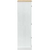  Ormari s ladicama Bijelo 76 x 50 x 170 cm Čvrsto borovo drvo - Bijelo | shoptok.hr