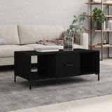 vidaXL Stolić za kavu crni 102 x 50 x 40 cm od konstruiranog drva Cijene