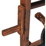  Vodnjak z vretenom in črpalko 57x50x112 cm trden les jelke, (21239207) | Shoptok.si