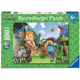 Ravensburger Puzzle Minecraft XXL 100 komada | shoptok.hr