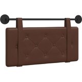  Držeće uzglavlje Zidne Smeđa 80 cm Lažna koža - Smeđa 80 cm bez LED | shoptok.hr