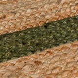 Flair Rugs Temno zelena/naravna ročno tkana preproga iz jute 120x170 cm Grace Green – | Shoptok.si