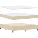 Box Posteljni okvir z vzmetnico - Krem 180x200 cm Tkanina, (22052194) | Shoptok.si