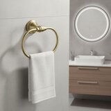 REA Bath Kupaonska vješalica RING 16101 Aristo Brushed Gold | shoptok.hr