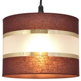  Luster na sajli HELEN 1xE27/15W/230V prečnik 20 cm braon/crna/zlatna | Eponuda.com