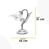  ONLI - Stona lampa LUCREZIA 1xE14/6W/230V krem | Eponuda.com