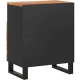  Noćni ormarić 50x33x62 masivno drvo bagrema i konstruirano drvo | shoptok.hr