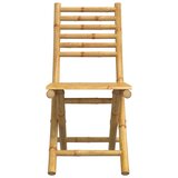  Sklopive vrtne stolice 4 kom 43 x 54 x 88 cm od bambusa | shoptok.hr