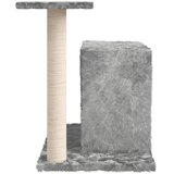  Penjalica za mačke sa stupom za grebanje svjetlosiva 51 cm | Eponuda.com