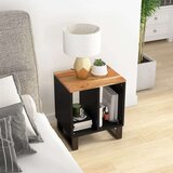  Bočni stolić 40x31x46 cm od drva bagrema i konstruiranog drva | shoptok.hr
