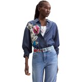 Desigual Kavbojke slim DENIM_WOODST 26WWDD06 Modra Cene