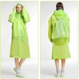  Plašč za odrasle, na gumbe s kapuco, rumen | Shoptok.si