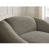 Bobochic Paris Siv/rjav fotelj iz tkanine bouclé Tina – | Shoptok.si