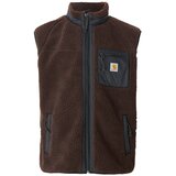 Carhartt WIP Brezrokavnik 'Prentis' čokolada / črna | Shoptok.si