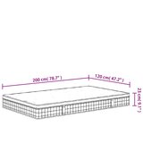  Madrac s oprugama bonnell srednji 120 x 200 cm | shoptok.hr