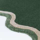 Flair Rugs Temno zelena ročno tkana preproga iz mešanice volne 120x170 cm Rivo Wool – | Shoptok.si