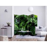 Artgeist PARAVAN 225/172/3 cm zelena, črna, svetlo modra | Shoptok.si