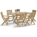  Sklopive vrtne stolice 6 kom 54 5x58x90 cm od drva bagrema Cijene