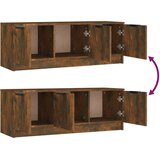 TV ormarić boja hrasta 102 x 35 x 36,5 cm konstruirano drvo | shoptok.hr