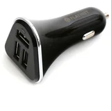 AUTO PUNJAČ 3xUSB 5V 5,2A + MICRO USB KABEL BLACK