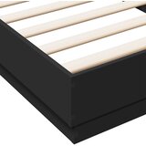  Okvir za krevet crni 90x200 cm konstruirano drvo | shoptok.hr