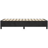  Okvir za krevet s oprugom crni 80 x 200 cm baršunasti | Eponuda.ba